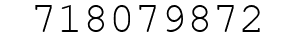 Number 718079872.