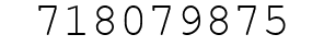 Number 718079875.
