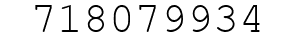 Number 718079934.