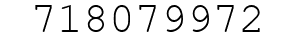 Number 718079972.