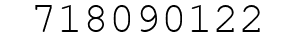 Number 718090122.