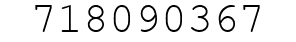 Number 718090367.