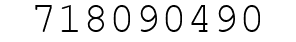 Number 718090490.