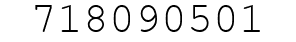 Number 718090501.