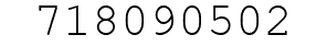 Number 718090502.