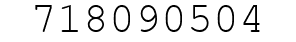 Number 718090504.