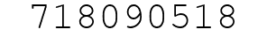 Number 718090518.