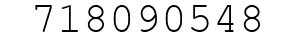 Number 718090548.