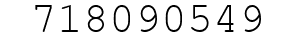 Number 718090549.