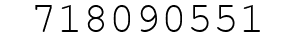 Number 718090551.