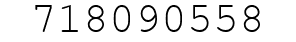 Number 718090558.