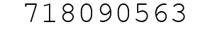 Number 718090563.