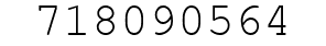 Number 718090564.