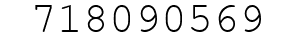 Number 718090569.