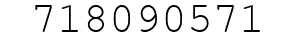 Number 718090571.