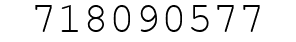 Number 718090577.