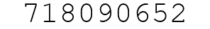 Number 718090652.