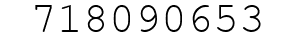Number 718090653.