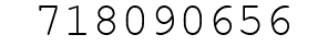 Number 718090656.