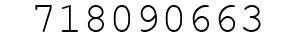 Number 718090663.