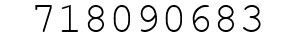 Number 718090683.