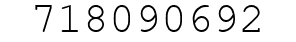 Number 718090692.