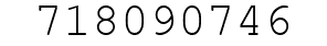 Number 718090746.