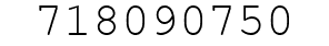 Number 718090750.