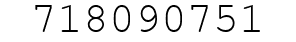 Number 718090751.