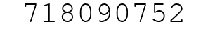 Number 718090752.