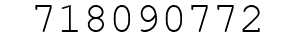 Number 718090772.