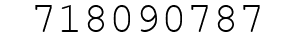 Number 718090787.