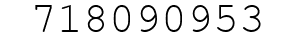 Number 718090953.