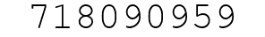 Number 718090959.
