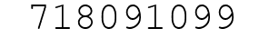 Number 718091099.