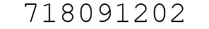 Number 718091202.