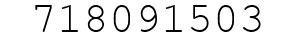 Number 718091503.