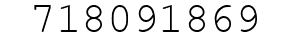 Number 718091869.