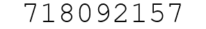 Number 718092157.