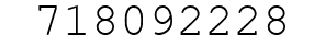 Number 718092228.