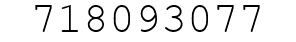 Number 718093077.