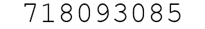 Number 718093085.