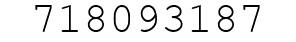 Number 718093187.