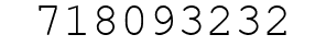 Number 718093232.