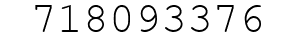 Number 718093376.