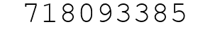 Number 718093385.