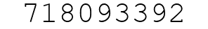 Number 718093392.