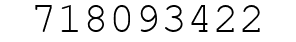 Number 718093422.