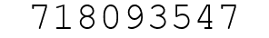 Number 718093547.