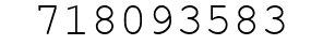 Number 718093583.